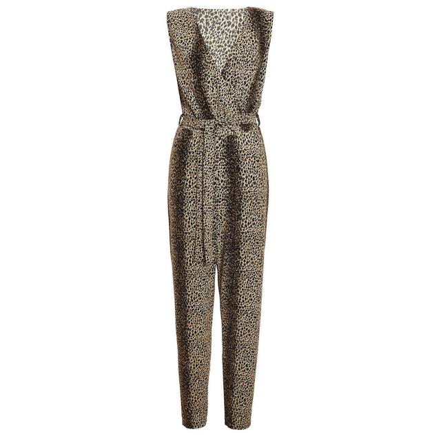 quiz leopard jumpsuit