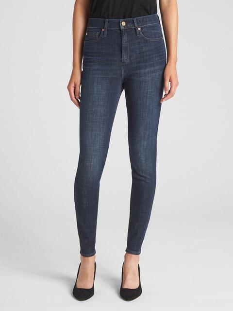 gap high rise skinny jeans