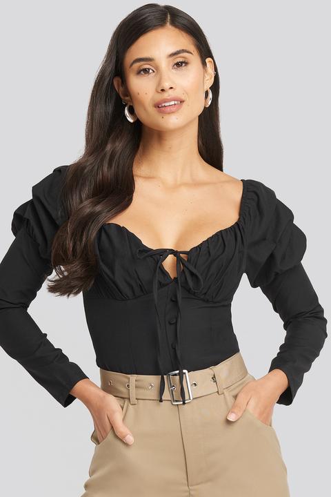 Ruffle Cup Blouse