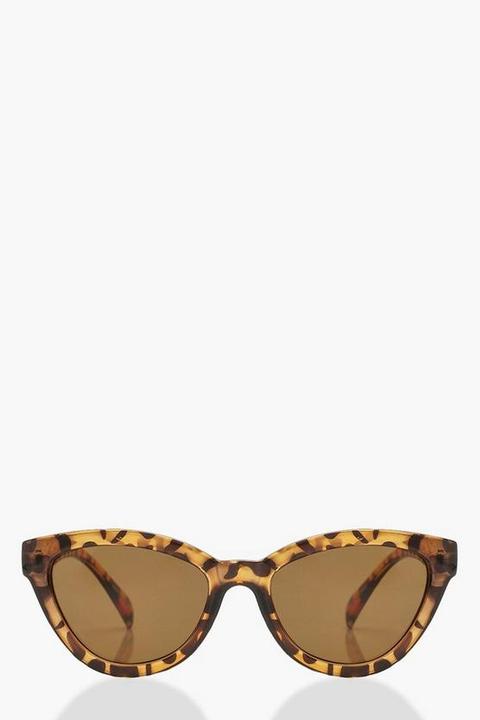 Tortoiseshell Chunky Oversized Sunglasses