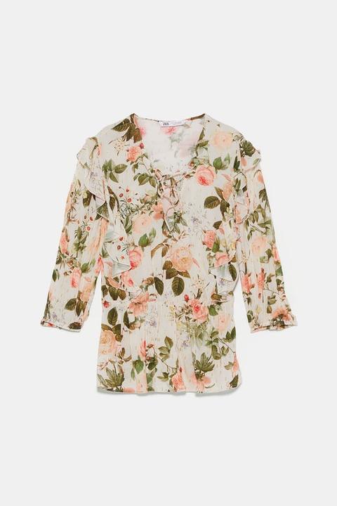 Blusa Estampado Floral