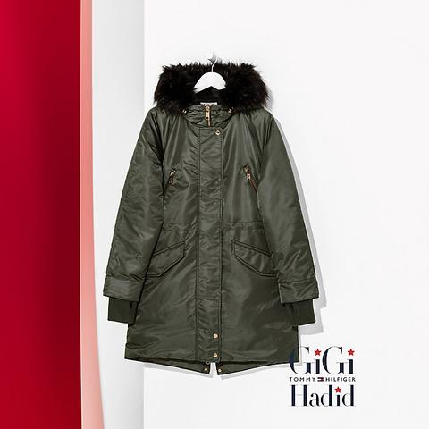 Parka De Plumas De Gigi Hadid