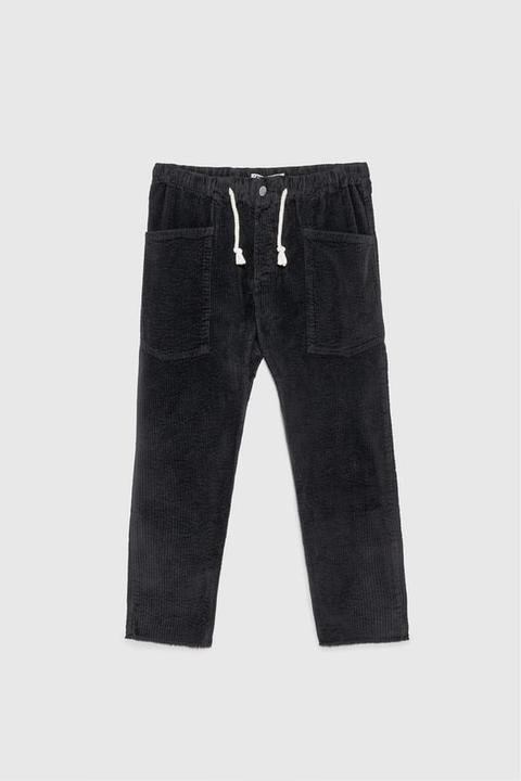 Pantalón Cintura Jogger Pana