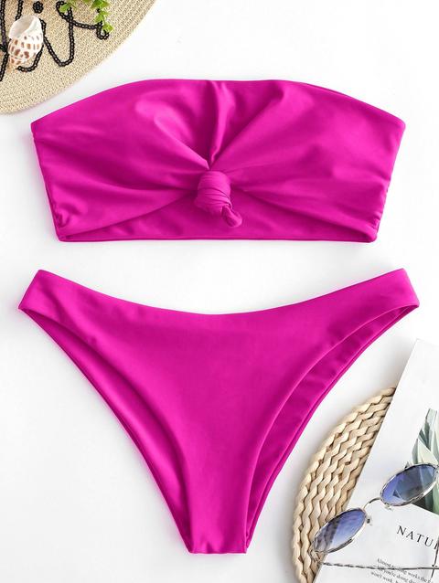 zaful bandeau bikini