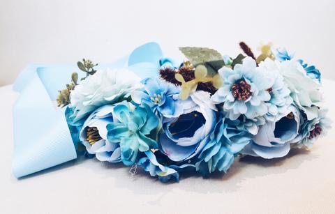 Flower Belt (blue)