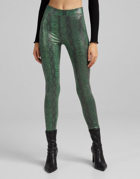 Pantalón Legging Print Serpiente