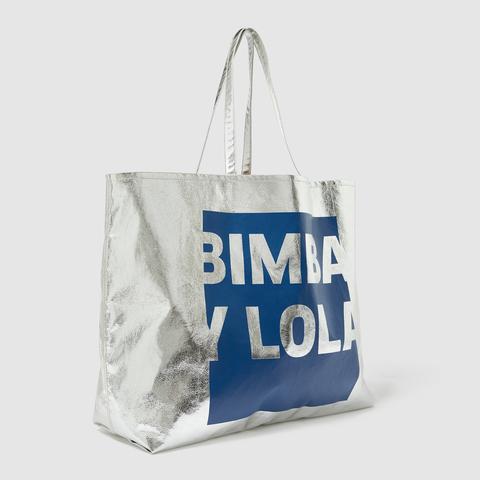 Bolso Shopper Grande Azul from Bimba Y Lola on 21 Buttons