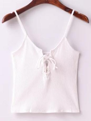 Top Camisole Con Laccetti