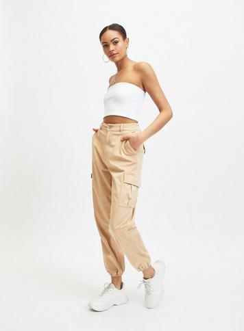 Stone cargo clearance trousers womens