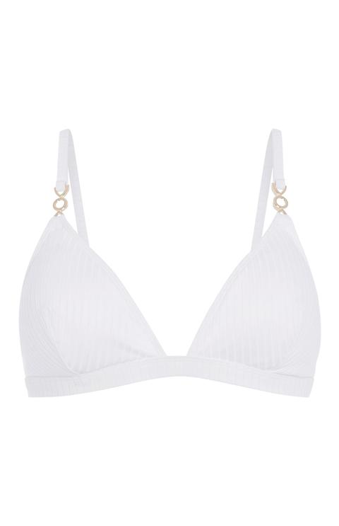 Top De Bikini Blanco