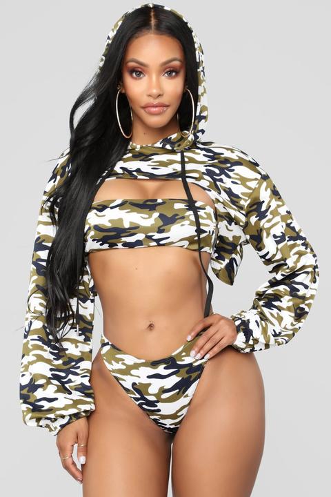 In Charge 3 Piece Set - Camo