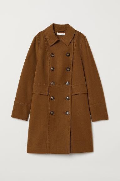 H & M - Cappotto A Doppio Petto - Beige