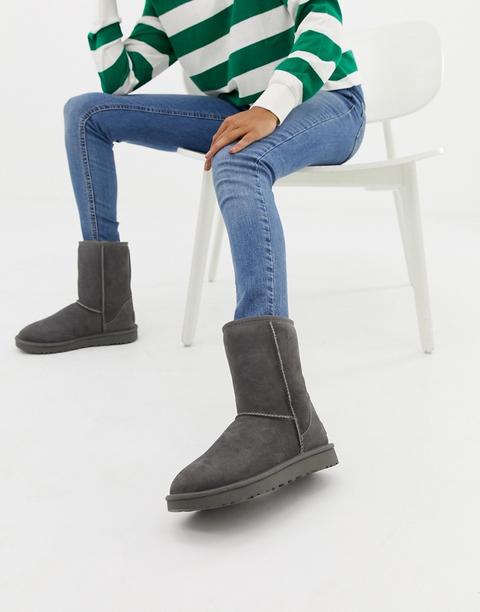 Ugg Classic - Short Ii - Stivaletti Grigi - Grigio