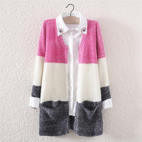 Cardigan Con Tasca