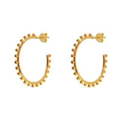 Rim 20mm Gold Earring