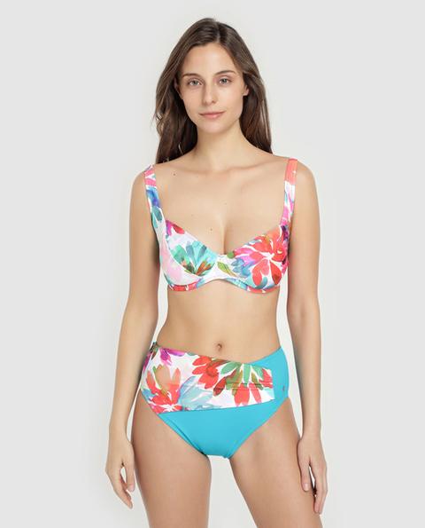 Venus - Bikini Completo De Capacidad En Turquesa