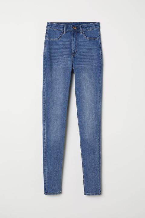 Super Skinny High Jeans - Azul