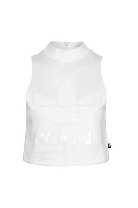 High Neck Crop Top By Adidas Originals