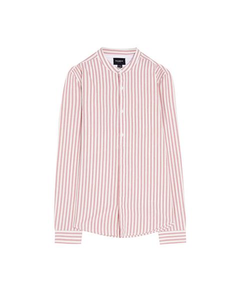 camisa cuello mao pull and bear