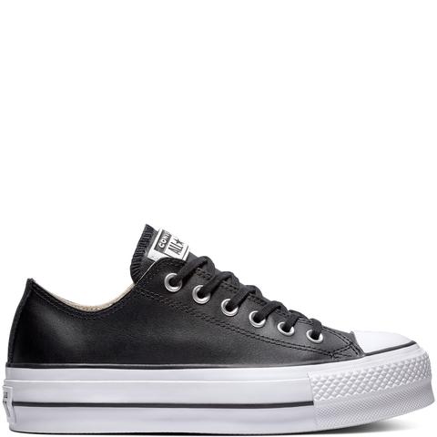 clean leather converse