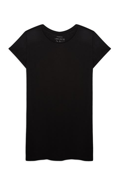 Blackwhite Roll Sleeve T-shirt