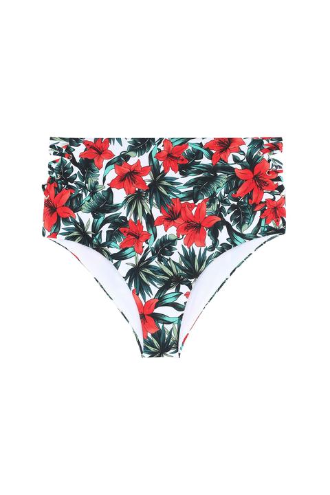 Bikini Slip Vita Alta Incroci Laterali Dettaglio Rivetti Punk Jungle