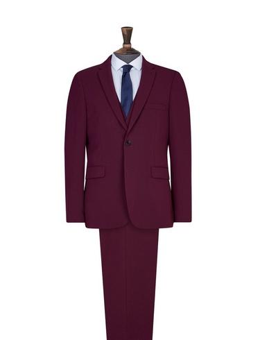 burton burgundy suit