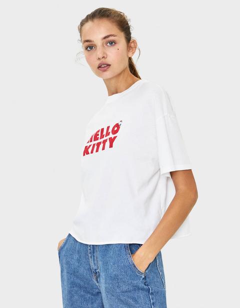 sudadera hello kitty bershka