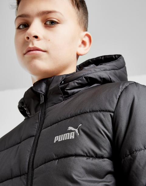 puma padded jacket black
