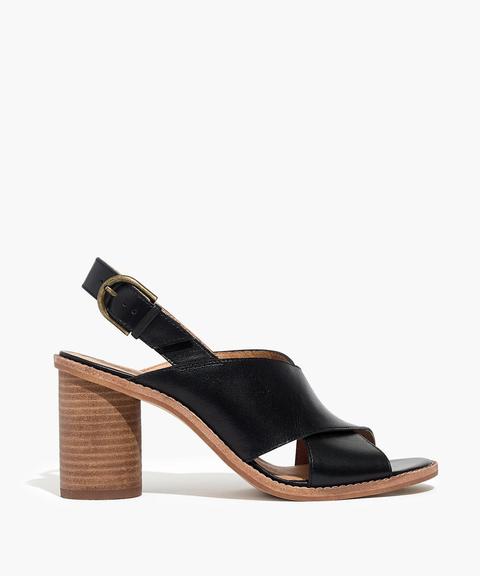 the ruthie crisscross sandal in leather
