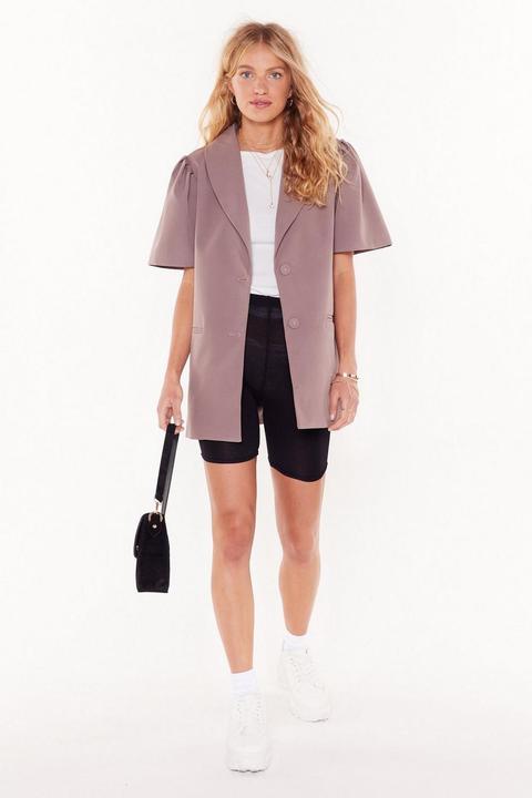Puff Decisions Button-down Blazer