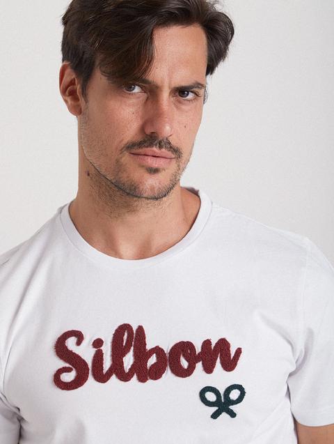 Camiseta Silbon Felpa Blanca de Silbon en 21 Buttons