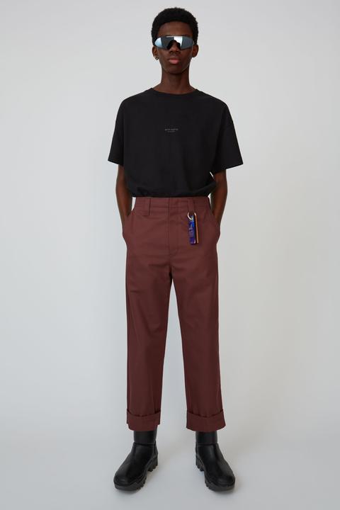 Chino Trousers Chestnut Brown