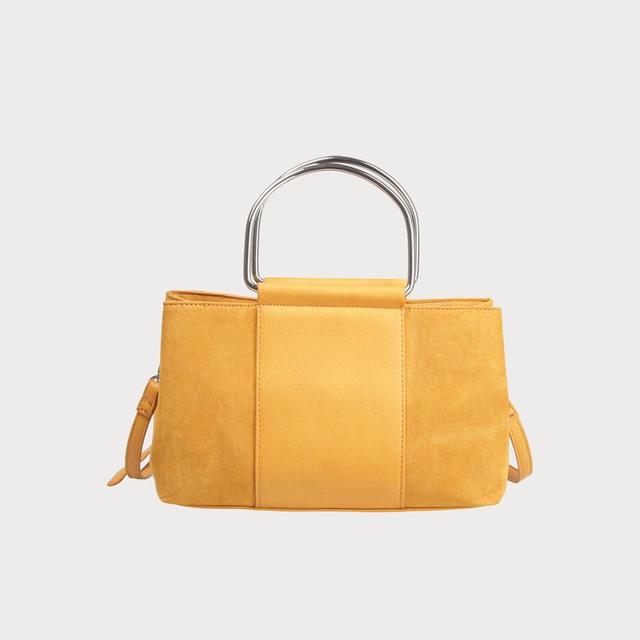 cache cache sac jaune
