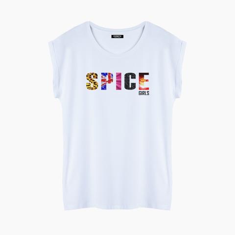 Camiseta Spice Fit Relaxed Mujer