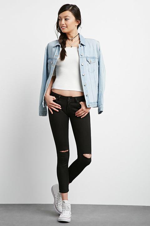 Distressed Skinny Jeans