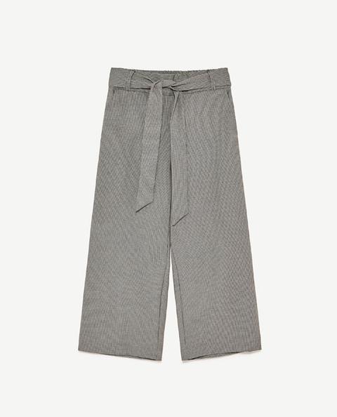 Pantaloni Cropped Stampati