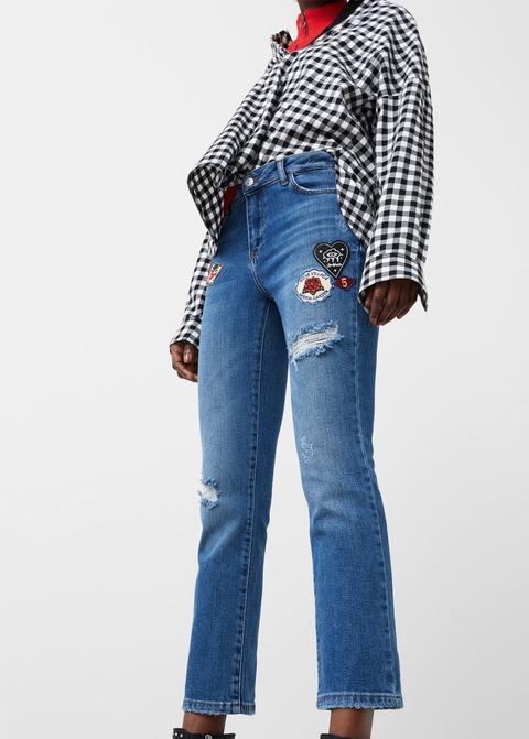 Jeans Straight Crop Scout