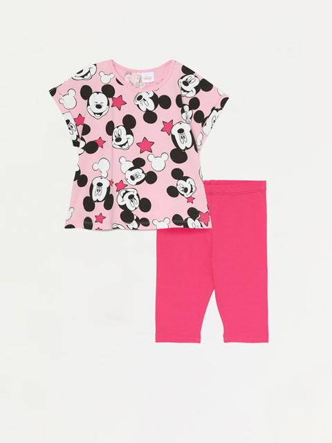 Conjunto De Camiseta Y Legging Pirata De Minnie ©disney