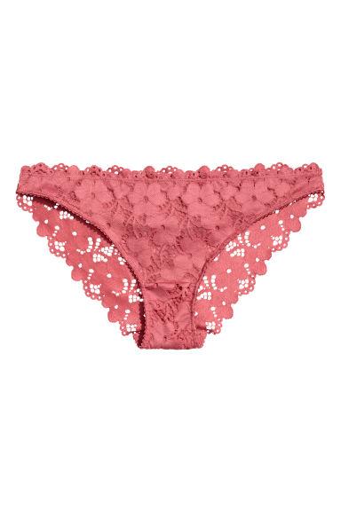 Slip Intimo Bikini In Pizzo