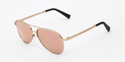 Hasta 50% Dto - Gafas De Sol Hawkers Gold Rose Gold Lacma Kids Con Lente Rosa