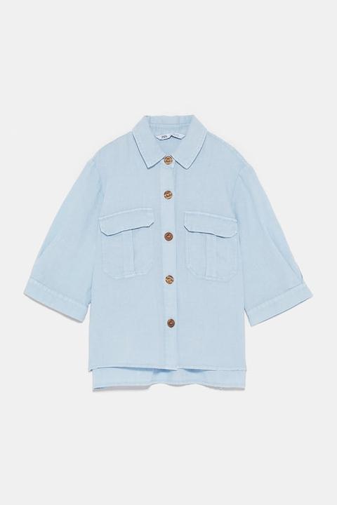Camicia Con Tasche