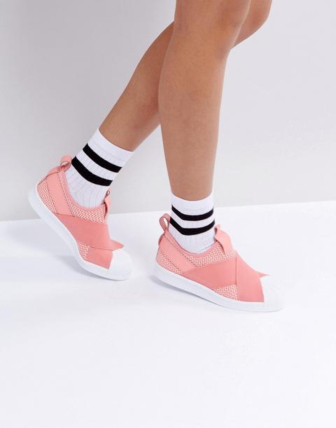 Calcetines De Canalé A Rayas De Asos Design-blanco