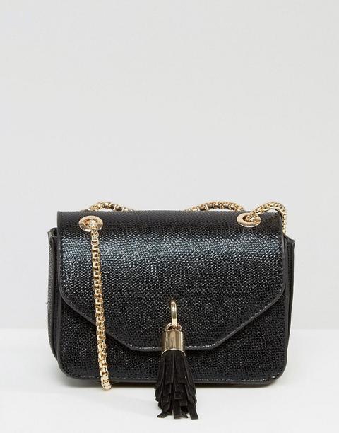 Dune - Sassies - Borsa Con Nappa Con Catenelle - Nero