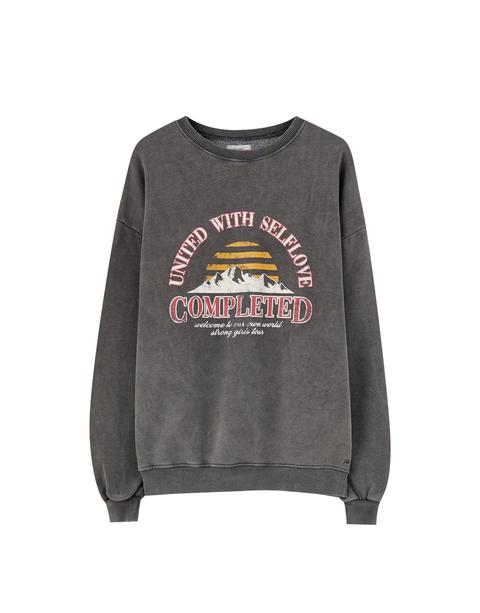 Sudadera Ilustración &quot;completed&quot;