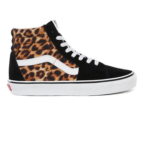 Vans Zapatillas Leopard Sk8-hi ((leopard) Black/true White) Mujer Negro