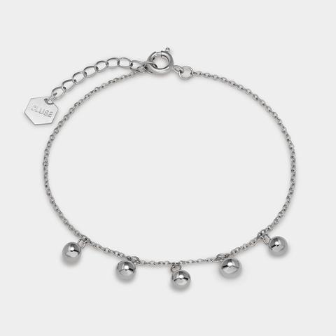 Essentielle Silver Orbs Chain Bracelet