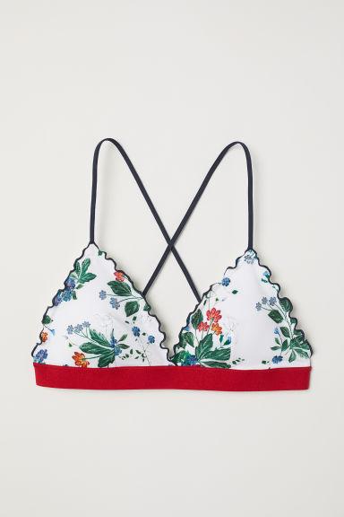 H & M - Top De Bikini - Blanco