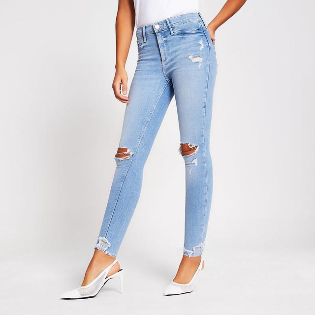 river island light blue jeans