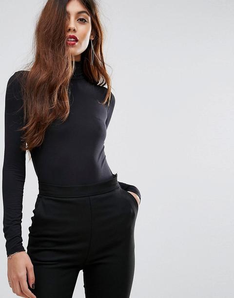 Sisley Jersey Turtle Neck Top